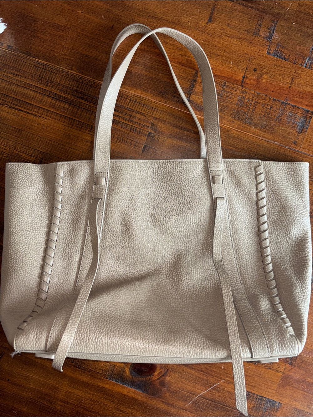 All Saints Pebble Leather Tote